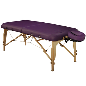 MT Massage  30&quot; Midas Girl Breast Recess Full Size Professional Portable Massage Table Package (Purple)