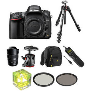 D610 DSLR Camera with 15-30mm f/2.8 and 24-70mm f/2.8 Lenses Landscape Kit