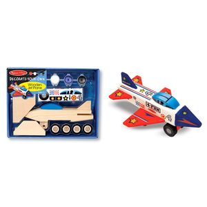 Melissa & Doug Wooden Jet Plane - DYO