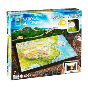 4D Cityscape Time Puzzle - National Geographic - Imperial China: 600 Pcs