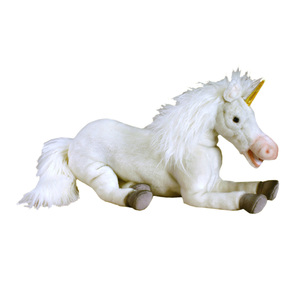 hansa Floppy Unicorn 17 Inch Plush