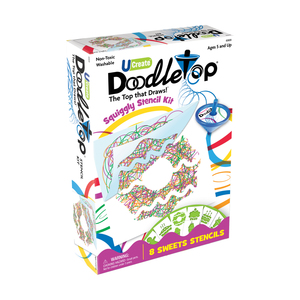 U-Create Doodletop Stencil Kit - Sweets