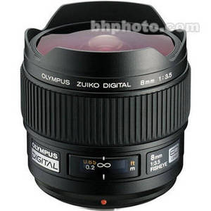 8mm f/3.5 Fisheye ED Zuiko Digital Lens