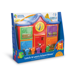 Learning Resources Latch & Learn School House