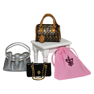 The Queen's Treasures The Queens Treasures Set of 3 Classic American Designer Handbags!  High Quality  Accessories Set for 18 Inch Girl Doll Clothing