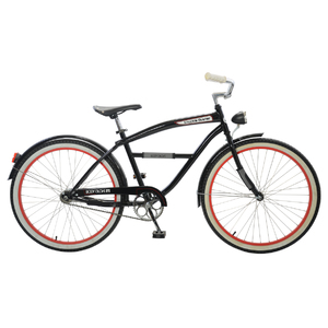 Body Glove Knuckle Duster Cruiser Bike, 26 inch wheels, oversized frame, Men's Bike, Black