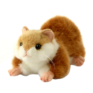 hansa Crouching Hamster 7 Inches Plush