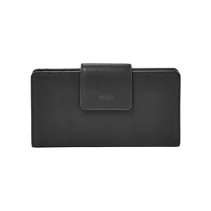 Emma RFID Tab Clutch Black