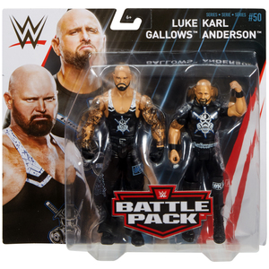WWE Karl Anderson & Luke Gallows (The Club) -  Battle Packs 50 Toy Wrestling Action Figures