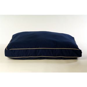 Carolina Pet Company Medium Classic Twill Rectangle "Jamison Bed - Blue