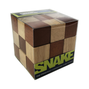 Front Porch Classics Puzzle Logic Wooden Puzzle - Snake