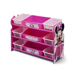 Minnie Mouse Plastic 9-Bin Organizer