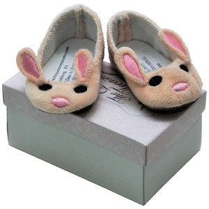 The Queen's Treasures Plush Bunny Slipper fits 18" Girl Dolls