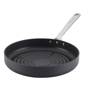 11" Authority Hard Anodized Deep Round Grill Pan
