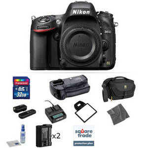 D610 DSLR Camera Body Deluxe Kit