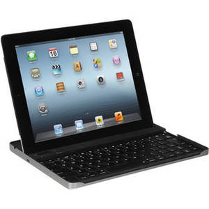 Aluminum Bluetooth Keyboard Case for iPad (2nd, 3rd, 4th Gen)
