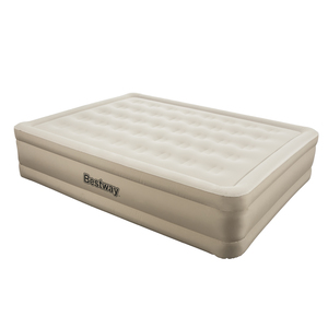 Bestway 17 Inch Queen Fortech Airbed Twin Built in AC Pump
