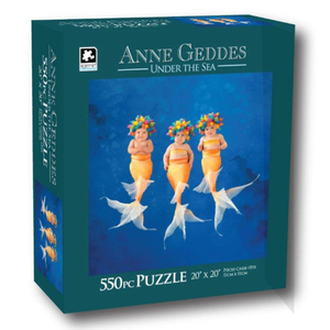 KARMIN Anne Geddes Baby Mermaids 550-Piece Puzzle