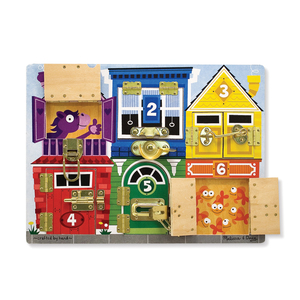 Wooden Latches Board Ages 3-6 Years