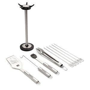 10pc Carousel Grill Tool Set