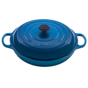 Signature Enamel Cast Iron 5 Qt Braiser Marseille