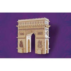 Puzzled Arch De Triomphe Wooden Puzzle