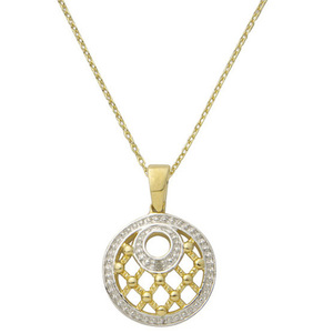 Diamond Lattice Necklace