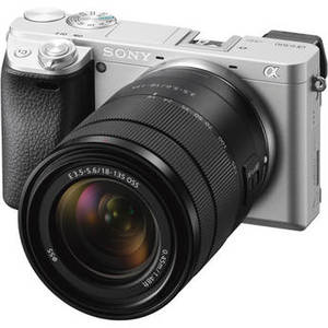 Alpha a6300 Mirrorless Digital Camera with 18-135mm Lens (Silver)