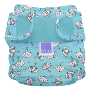 Bambino Mio Miosoft Diaper Cover, Rainy Days, Size 2