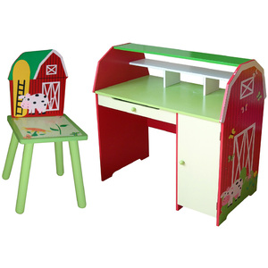 Slight Edge Farm Desk with Chair