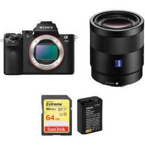 Alpha a7 II Mirrorless Digital Camera with 55mm Lens Kit