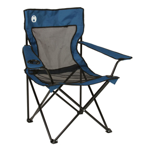Broadband Mesh Quad Chair & Pocket Gray/Blue