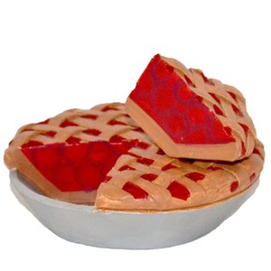 The Queen's Treasures Bakery Collection Cherry Pie for 18" American Girl® Doll Furniture & Play Kitchen Food Accessories