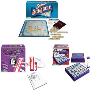 Classic Game Pack-Big Boggle Super Scrabble Scattergories