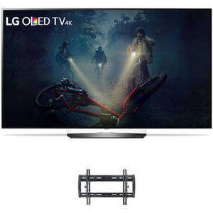 B7A-Series 55"-Class HDR UHD Smart OLED TV and Tilting Wall Mount Kit