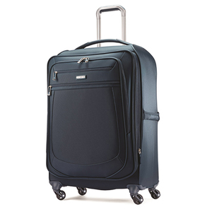 MightLight 2 25" Softside Spinner Majolica Blue