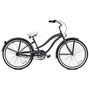 Micargi Black Rover NX3 Women's Beach Cruiser