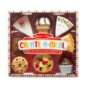 Melissa & Doug Food Fun Combine & Dine Dinners - Blue