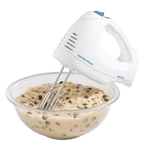 6 Speed Hand Mixer with Snap-On Case
