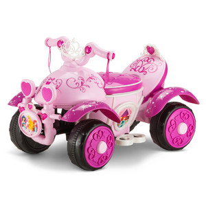 KidTrax Pink Princess Toddler Quad