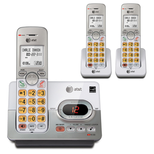 Cordless Answering System w/Caller ID & 3 Handsets