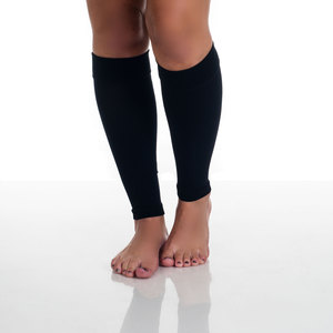 Remedy Calf Compression Running Sleeve Socks - Small/Black