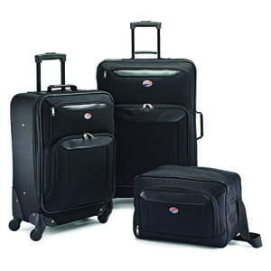 Brookfield 3pc Luggage Set Black