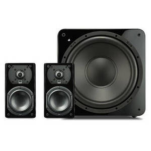 Prime Satellite 2.1-Channel Home Theater Speaker System (Piano Gloss Black)
