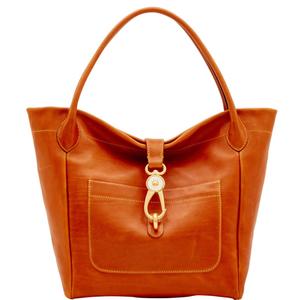 Florentine Logo Lock Tote