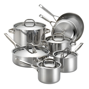 Tri-Ply Clad 12pc Cookware Set