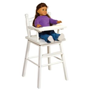Guidecraft Doll High Chair White