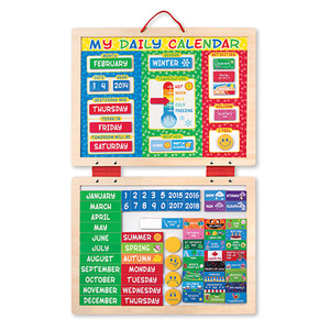 My Magnetic Daily Calendar Ages 3-7 Years