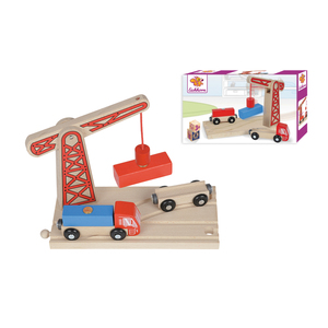 Eichhorn Wooden Train Loading Crane
