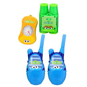 Sesame Street Walkie Talkie 4 Piece Adventure Kit